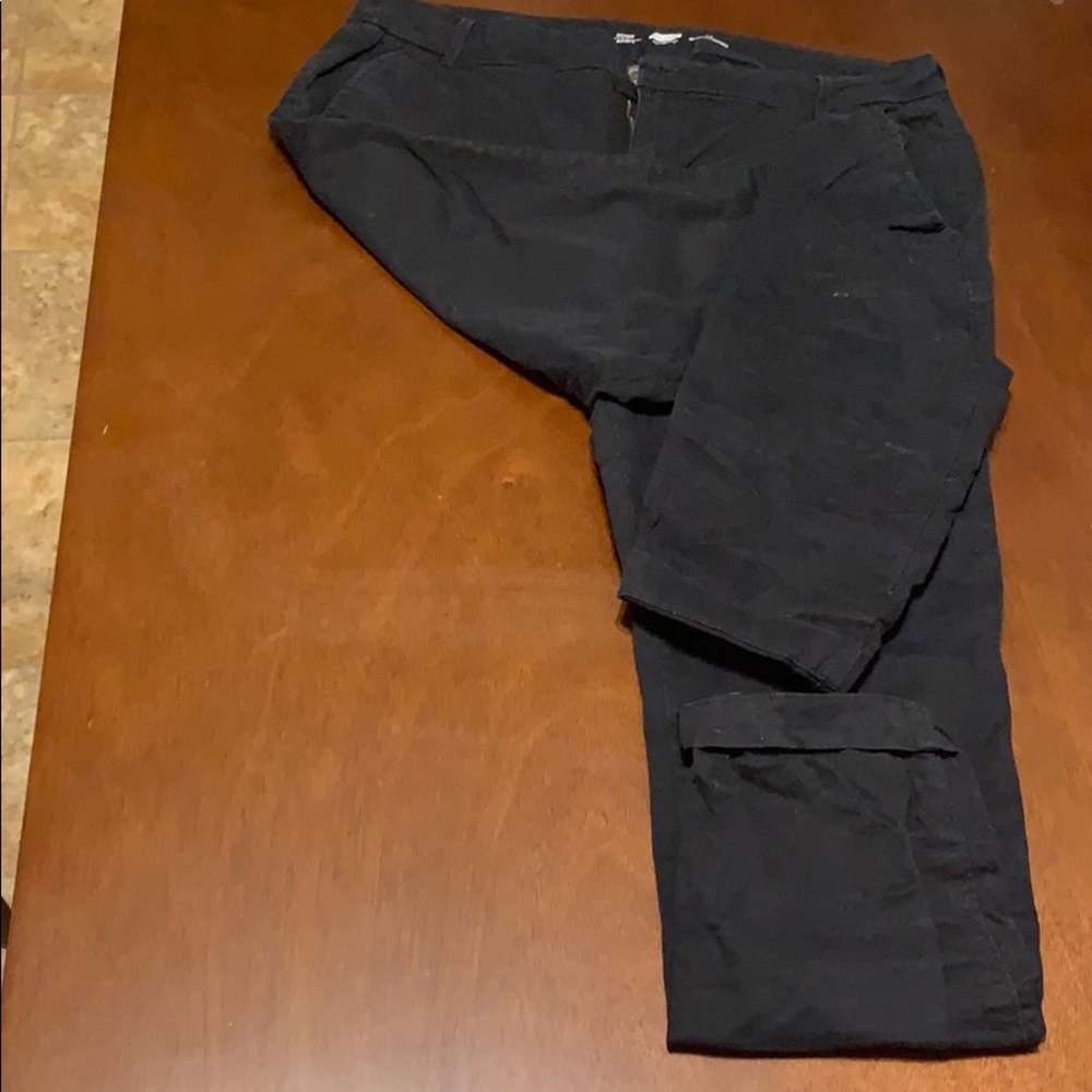 Black slacks